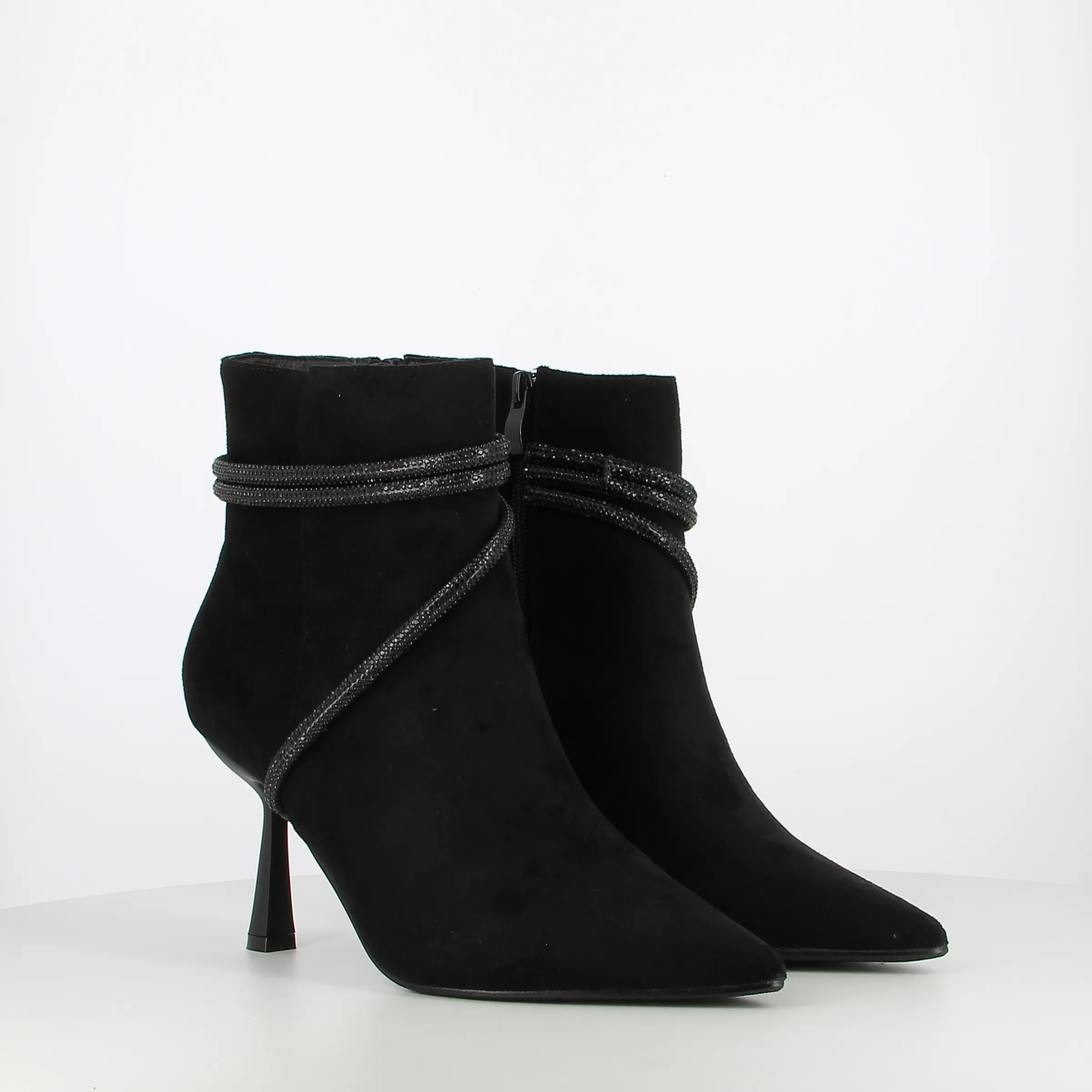 -----Mycol -----Stivaletti da donna con dettaglio strass ----