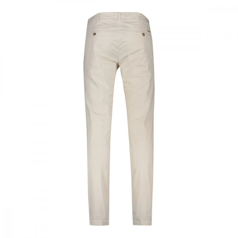 40WEFT PANTALONI CHINO IN POPELINE STRETCH LENNY