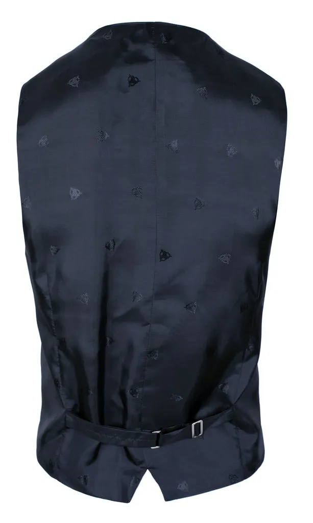 Abito blu con gilet roy robson drop sei regular fit