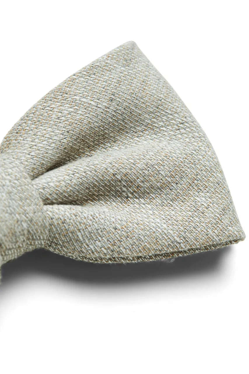 Abito digel stile vintage slim fit beige in misto lino