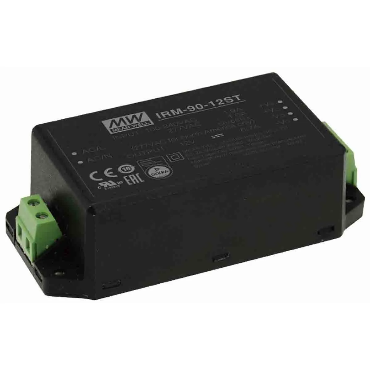 Alimentatore switching MEAN WELL IRM-90-24ST, 90W, ingresso 80 → 305V ca, uscita 24V cc, 4.13A IRM-90