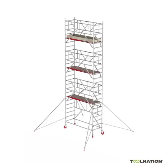 Altrex T411011 RS TOWER 41 PLUS-S 8,2 m di altezza di lavoro Legno 1,85 Safe-Quick