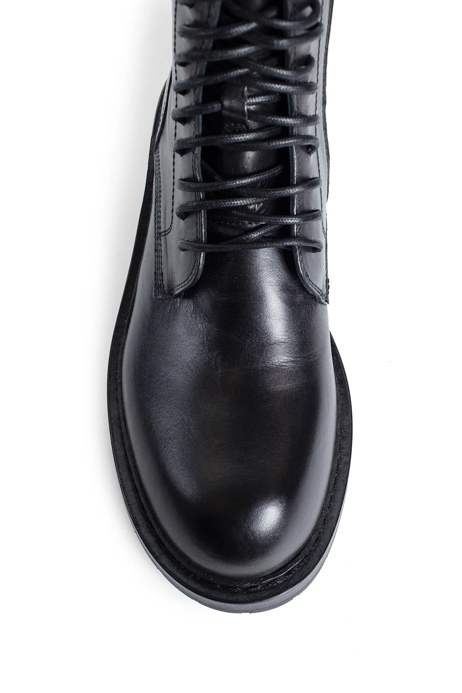 ann demeulemeester  danny ankle boots in crosta leather 