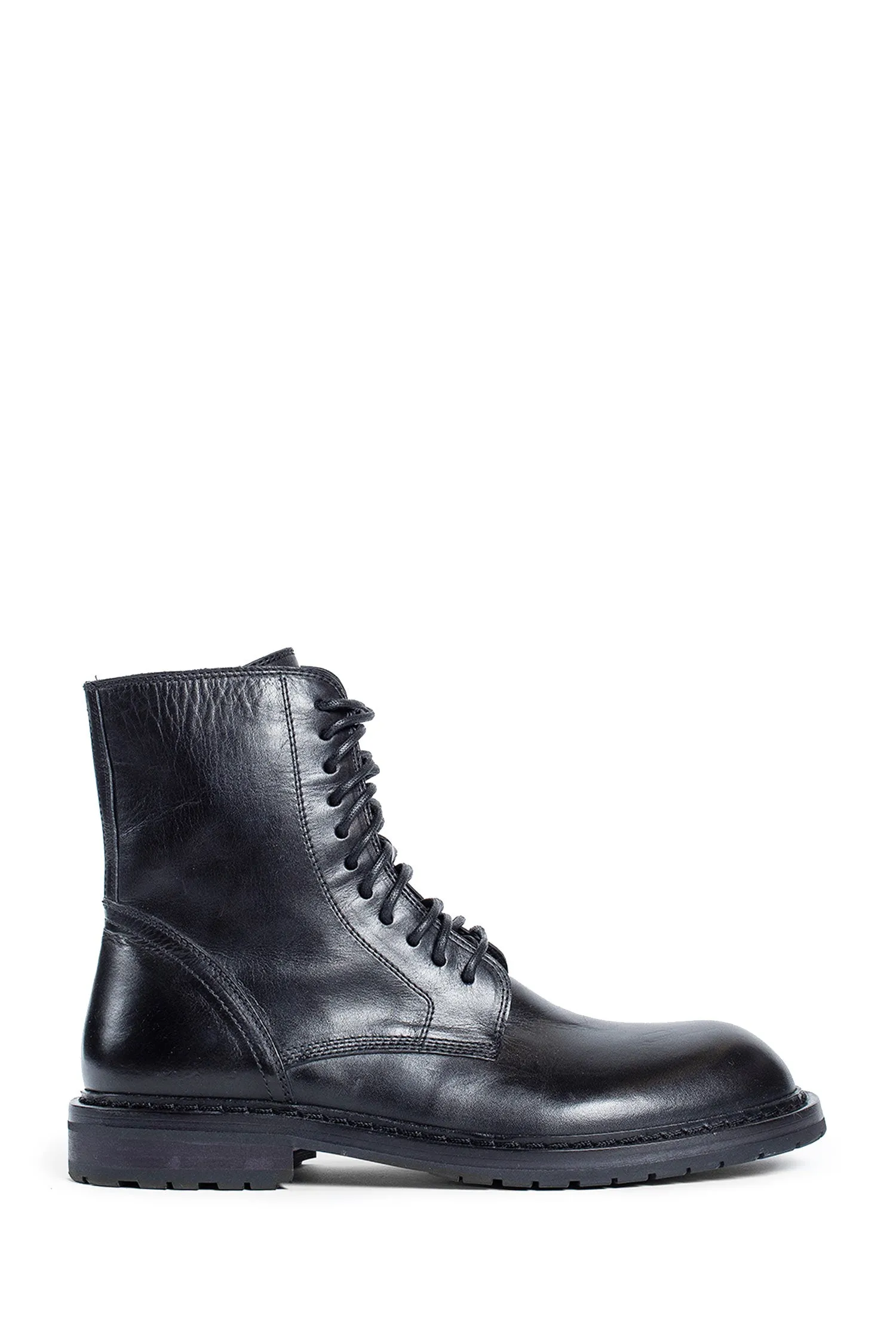 ann demeulemeester  danny ankle boots in crosta leather 