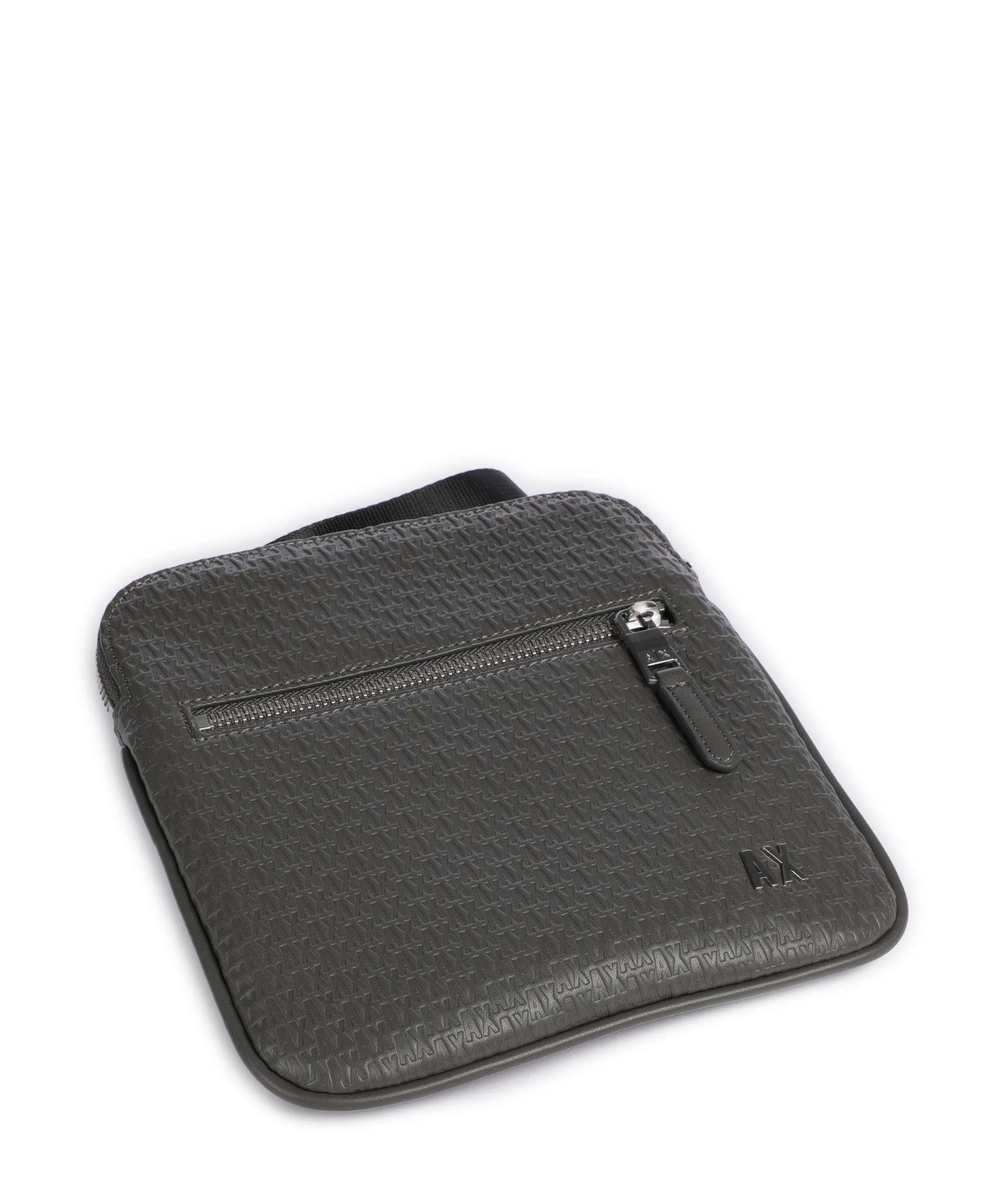 Armani Exchange Borsa a tracolla pelle sintetica grigio scuro  