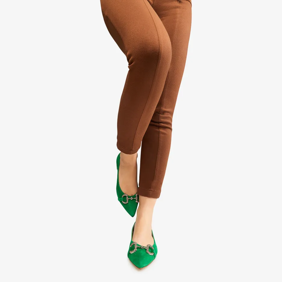 Ballerina Verde con Morsetto