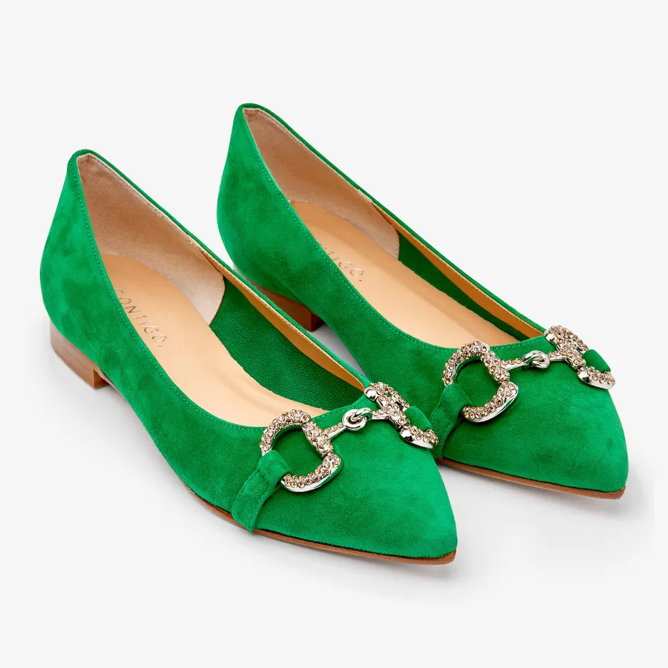Ballerina Verde con Morsetto