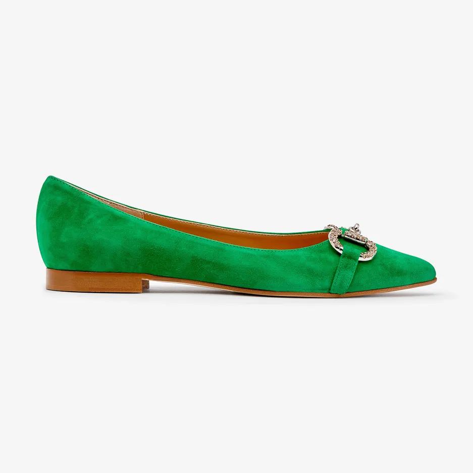 Ballerina Verde con Morsetto