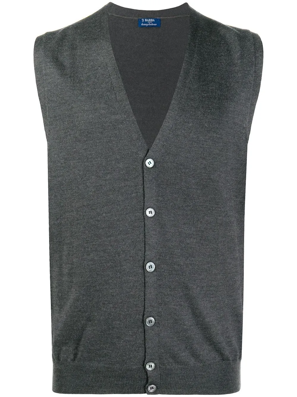 Barba-Cardigan con scollo a V