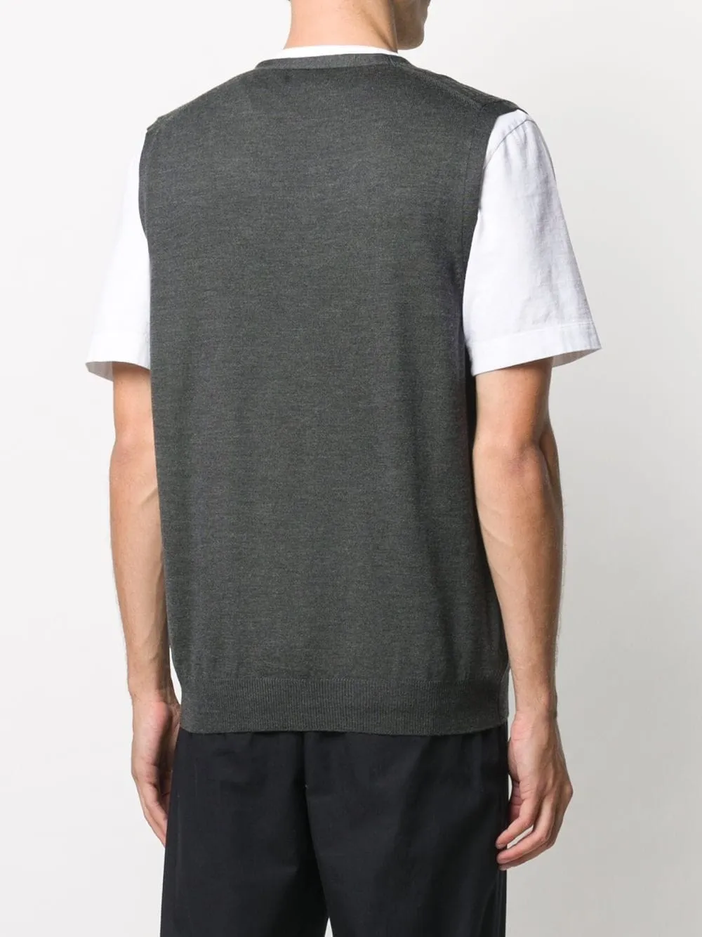 Barba-Cardigan con scollo a V