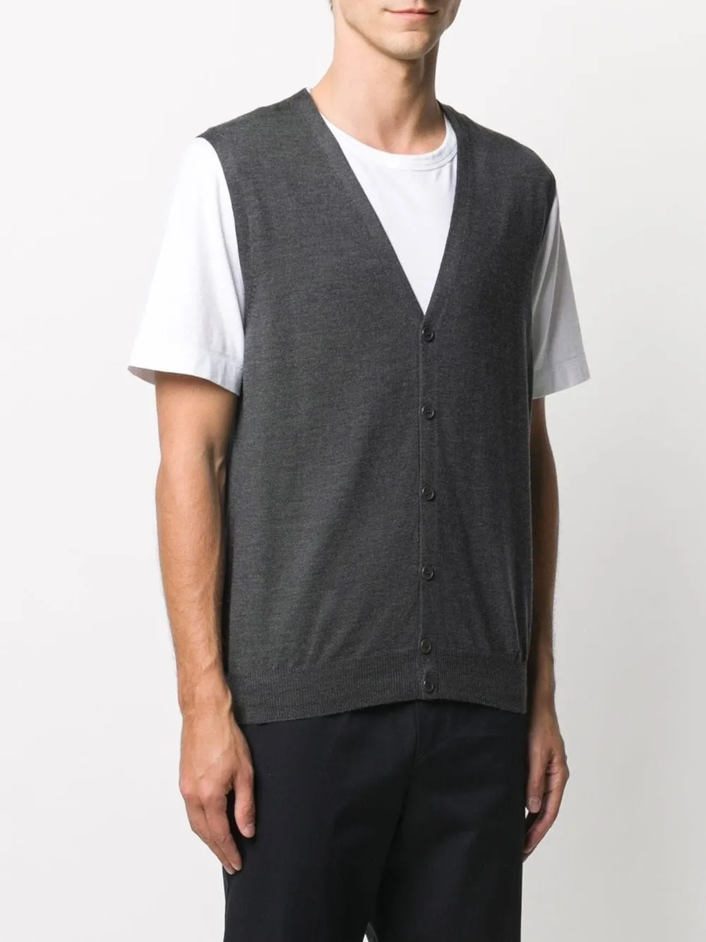 Barba-Cardigan con scollo a V