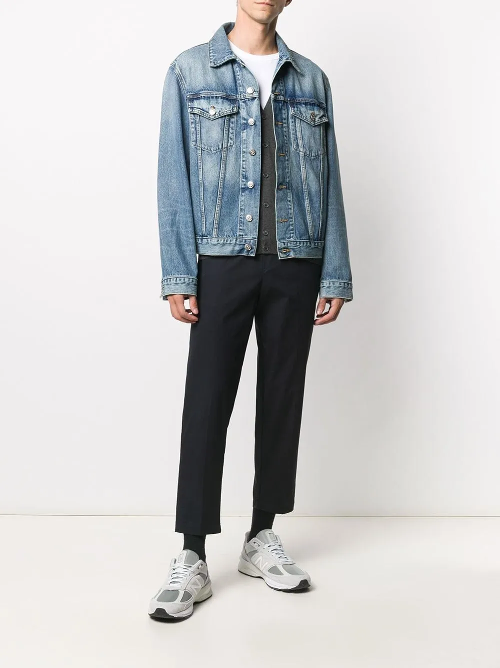 Barba-Cardigan con scollo a V
