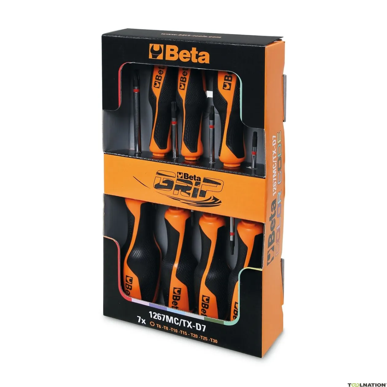 Beta 012672307 Set 7 pezzi di cacciaviti Torx