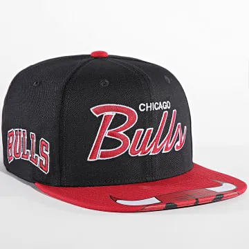 Bigmouth Snapback NBA Cap Chicago Bulls Nero Rosso