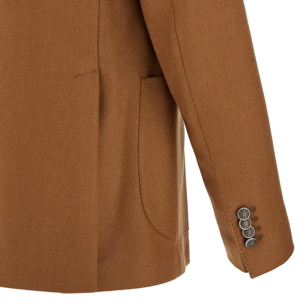 Blazer doppiopetto in lana e cachemire