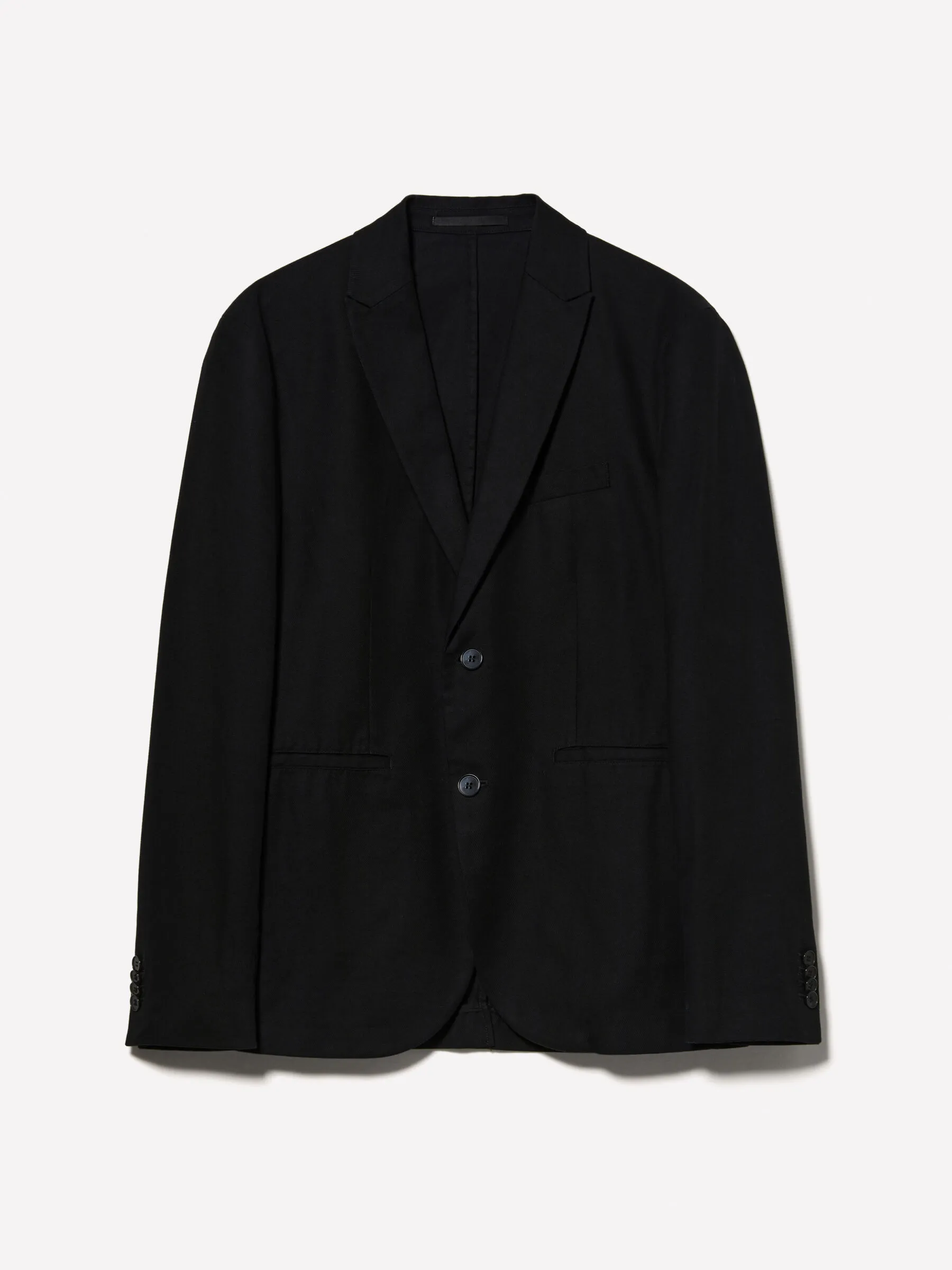 Blazer sartoriale nero slim comfort fit
