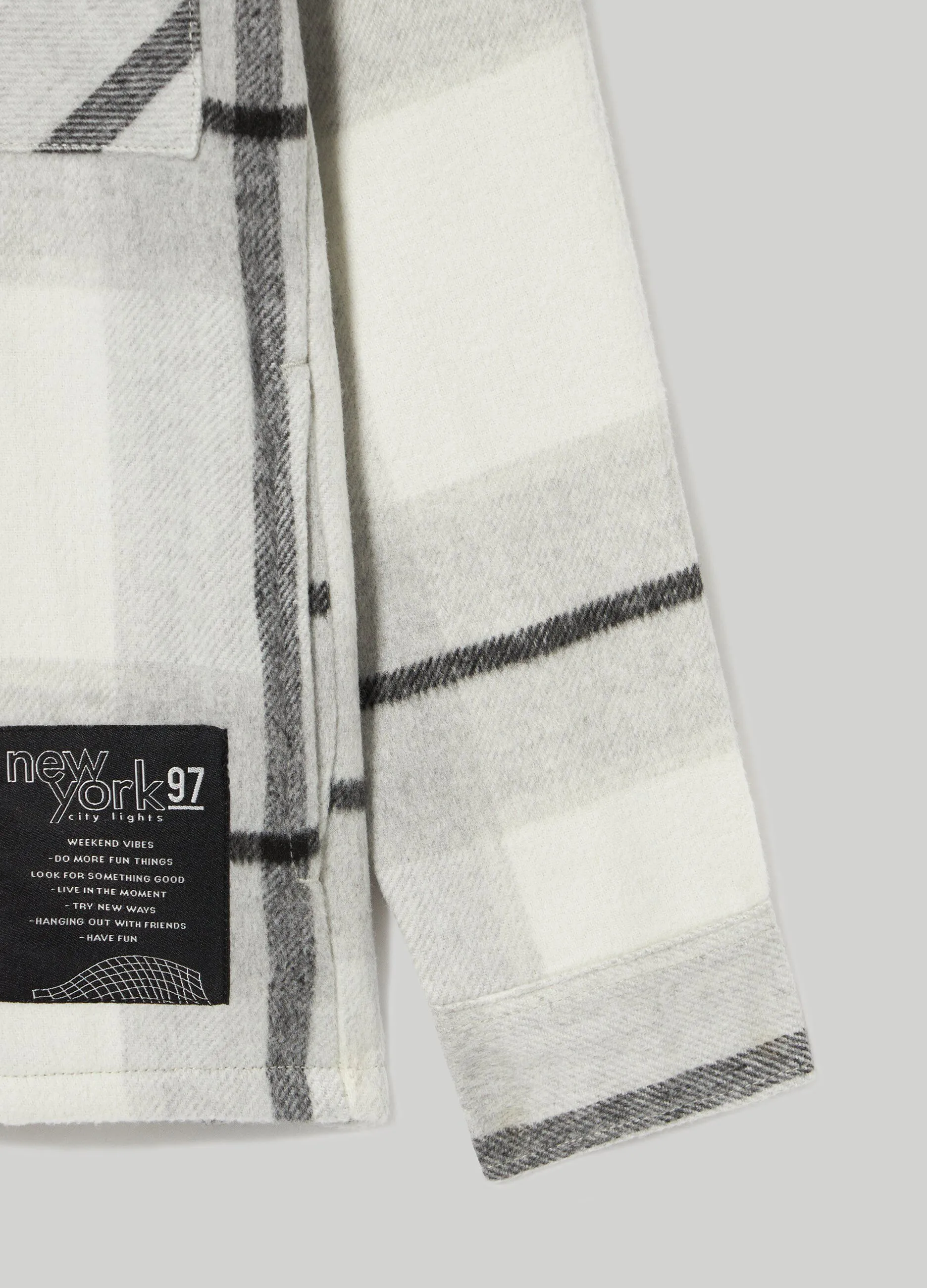 BLUKIDS  Camicia in flanella ragazzo