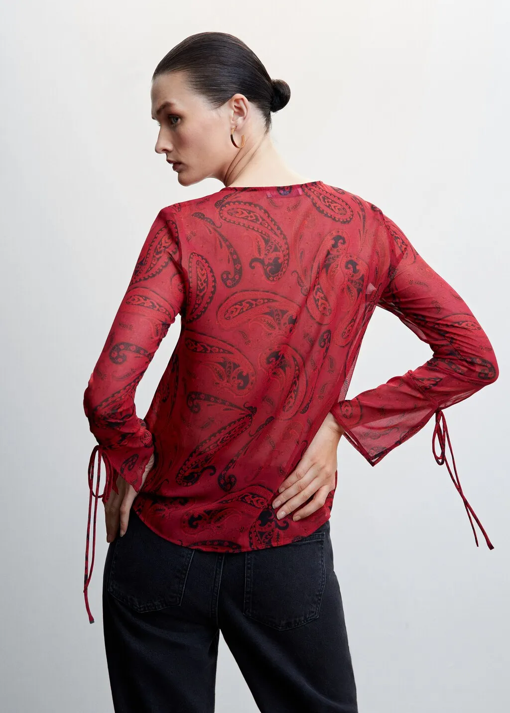 Blusa paisley fiocchi