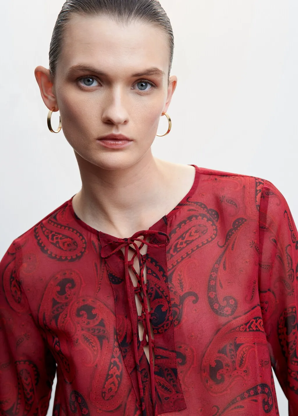 Blusa paisley fiocchi