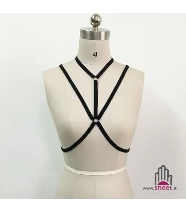 Bondage Bras white - Dream Shop