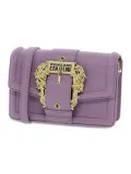 Borsa a mano Versace Jeans Couture JEANS COUTURE RANGE F SKETCH 16 BUCKLE GRAINY in pelle lavanda