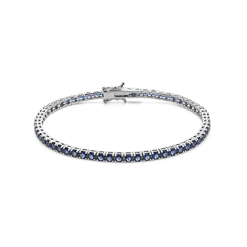 Bracciale Tennis Blu Comete Uomo