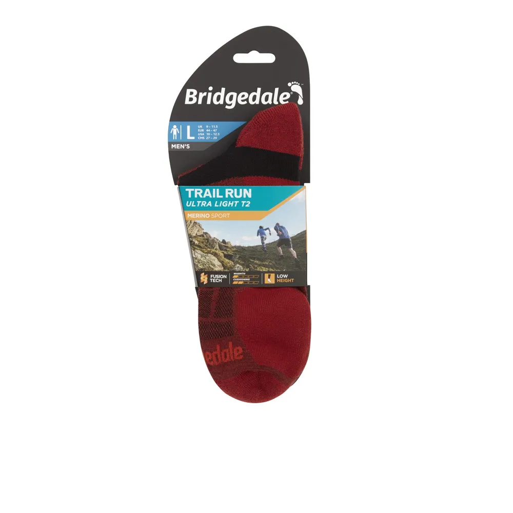 Bridgedale Trail Run Ultralight T2 Merino Sport Low Calze - AW24