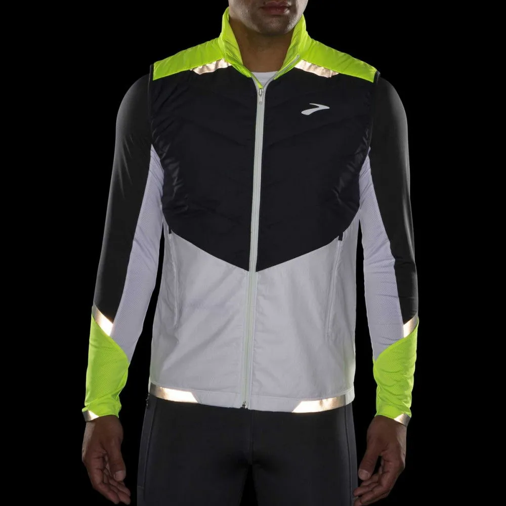 BROOKS GILET RUN VISIBLE INSULATED