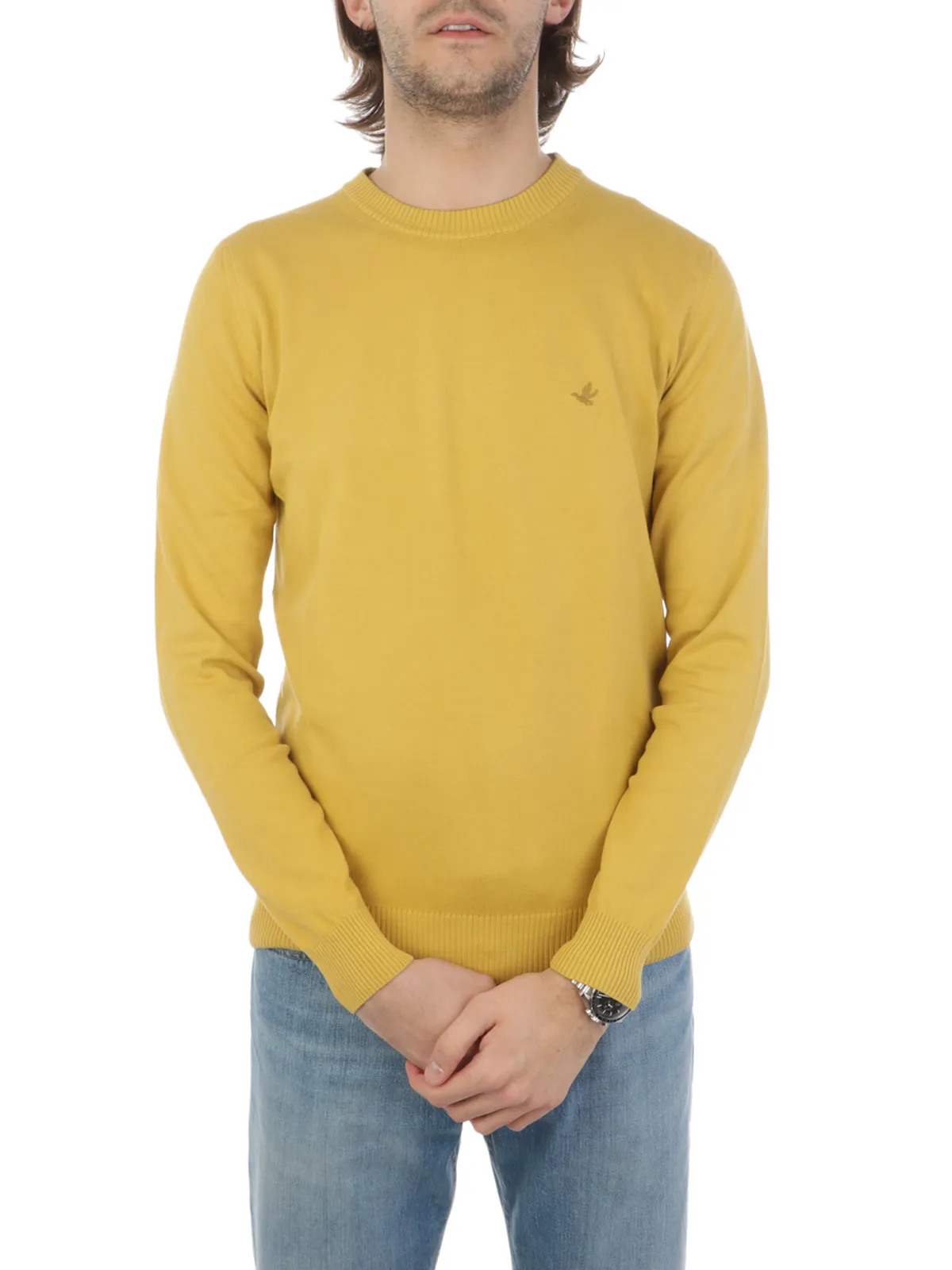 BROOKSFIELD ---------- Pullover Girocollo Uomo in Cotone ---------