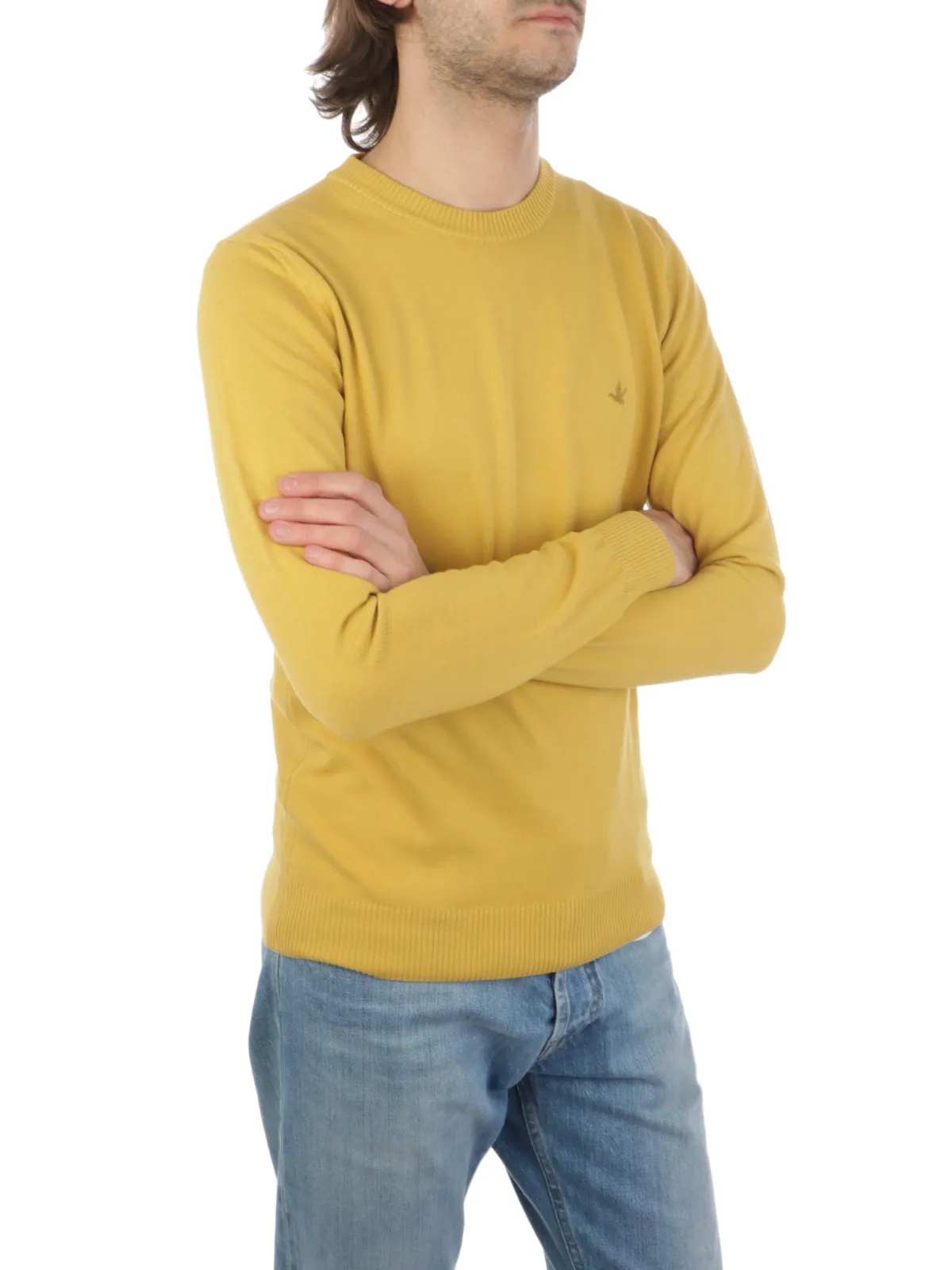 BROOKSFIELD ---------- Pullover Girocollo Uomo in Cotone ---------