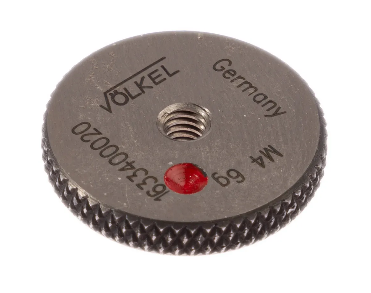 Calibro ad anello Misuratore di filettatura ad anello Volkel, M4 x 0.7