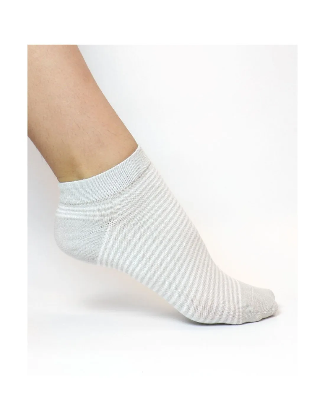 CALZINI IN BAMBU'CORTI "BASIC STRIPE"