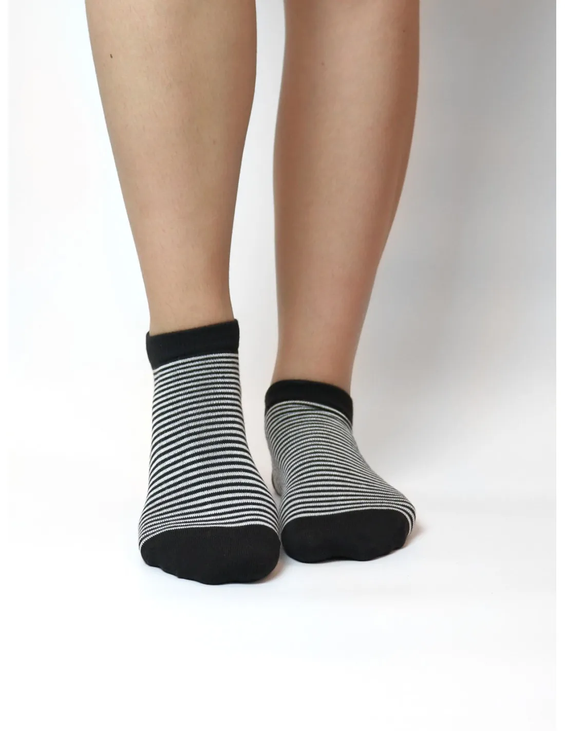 CALZINI IN BAMBU'CORTI "BASIC STRIPE"