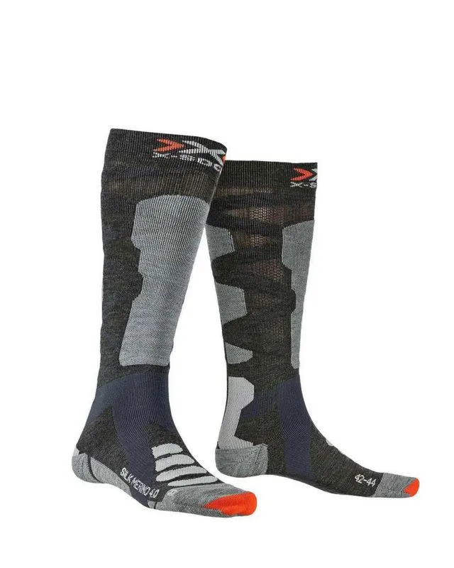 Calzini X-SOCKS SKI SILK MERINO 4.0