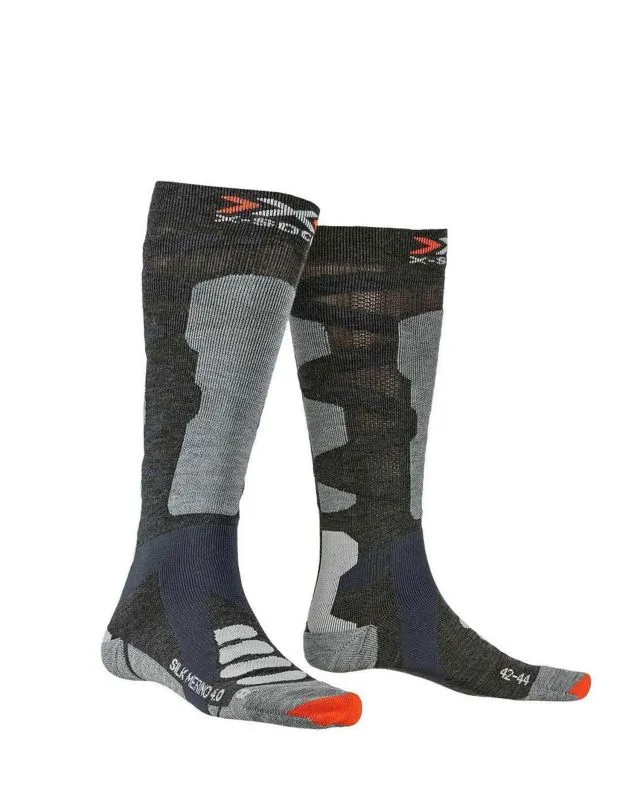 Calzini X-SOCKS SKI SILK MERINO 4.0