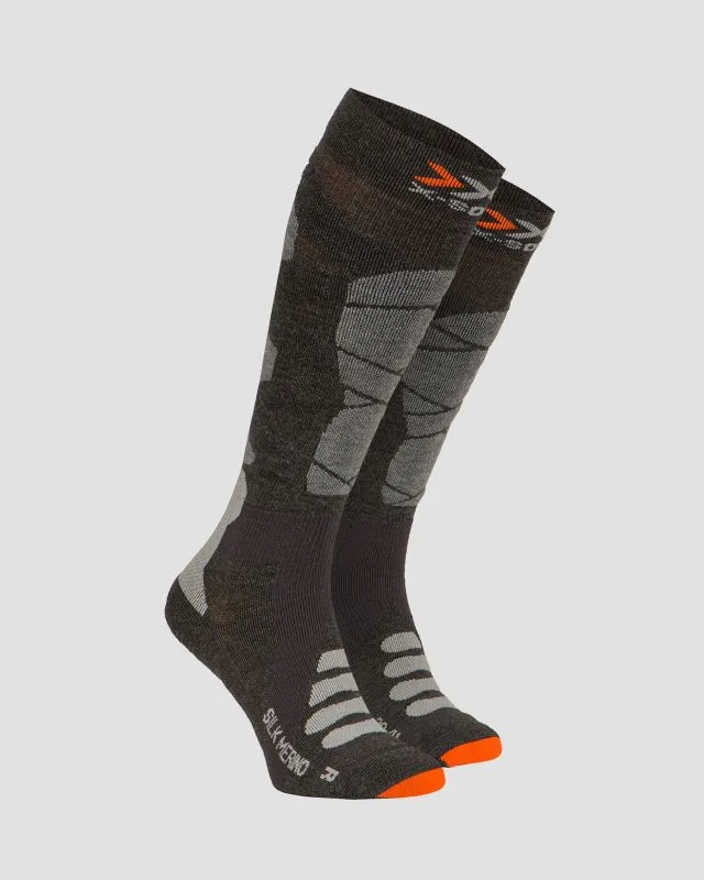 Calzini X-SOCKS SKI SILK MERINO 4.0