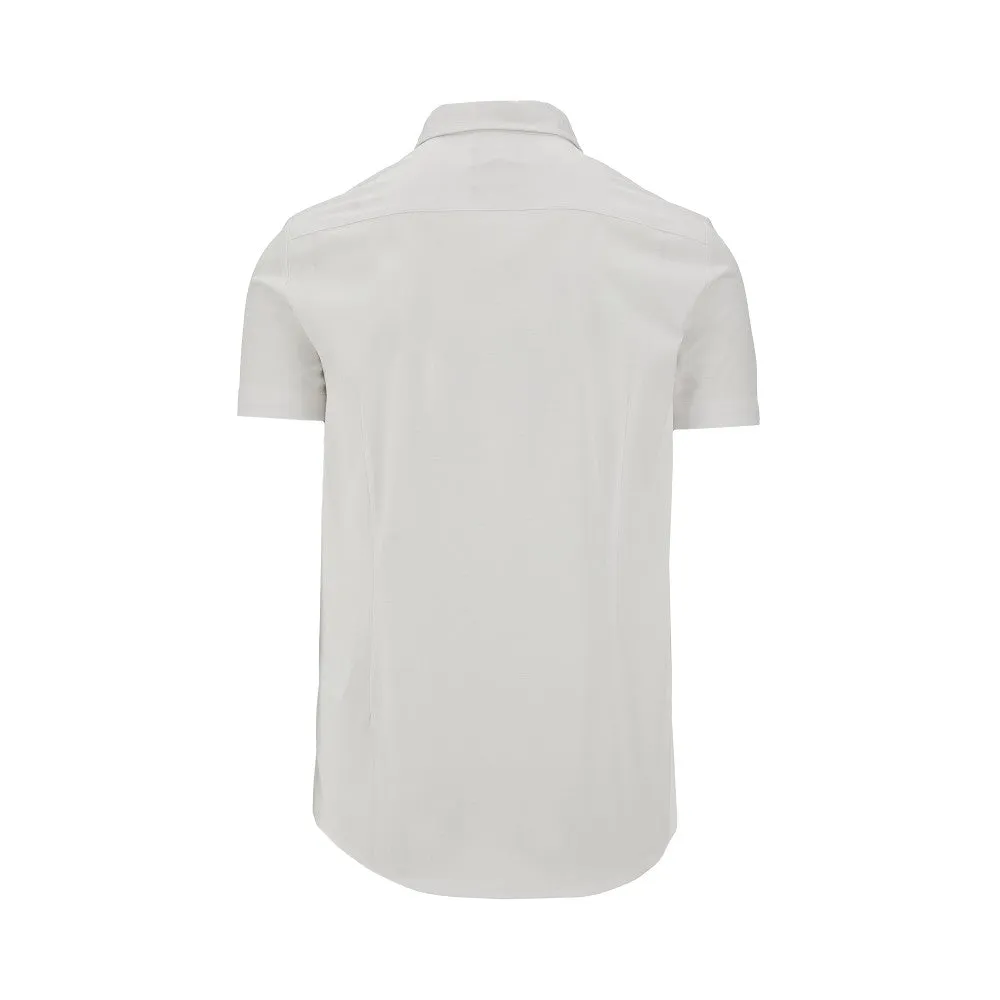 Camicia a manica corta in jersey