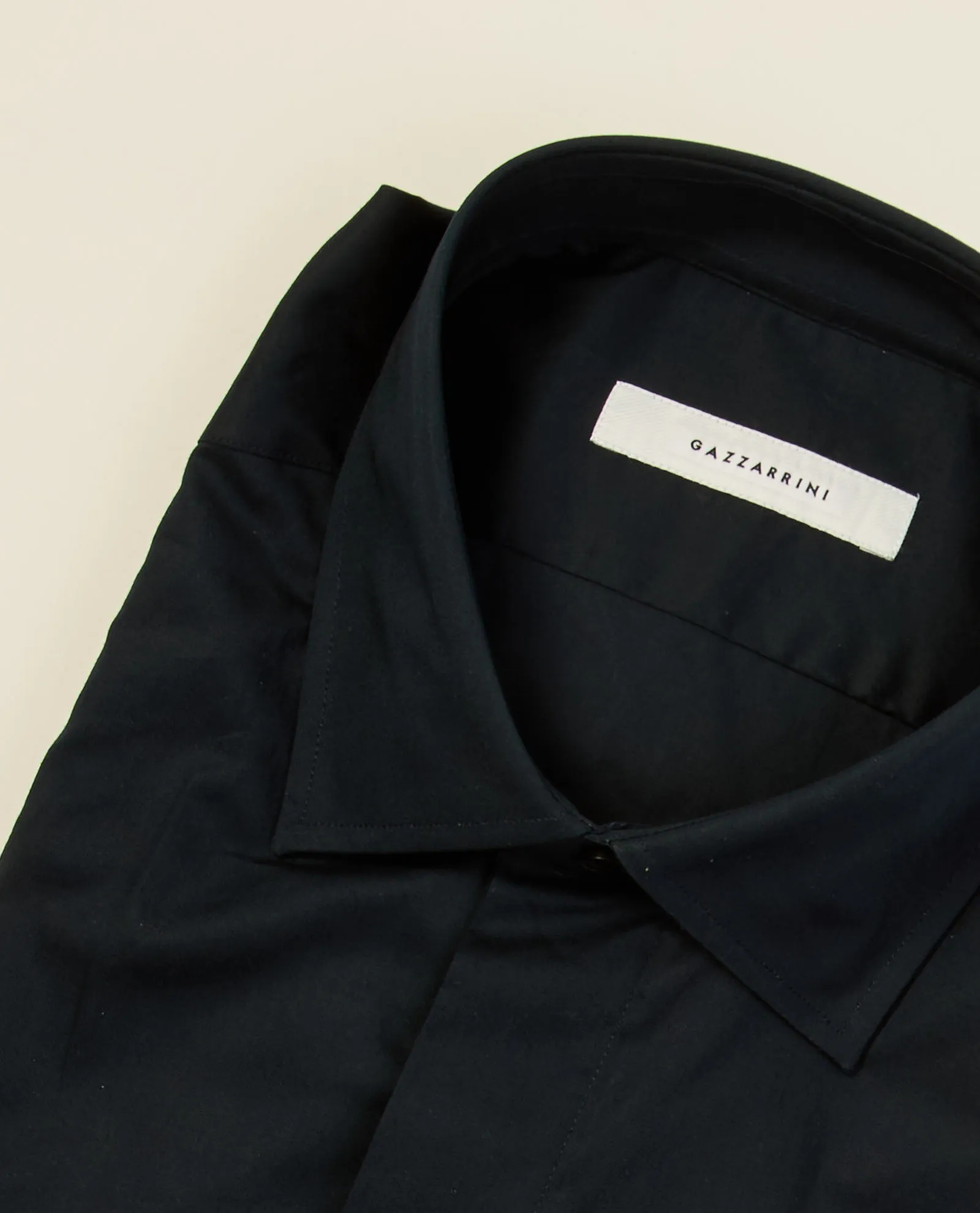 Camicia blu Gazzarrini in cotone a maniche lunghe