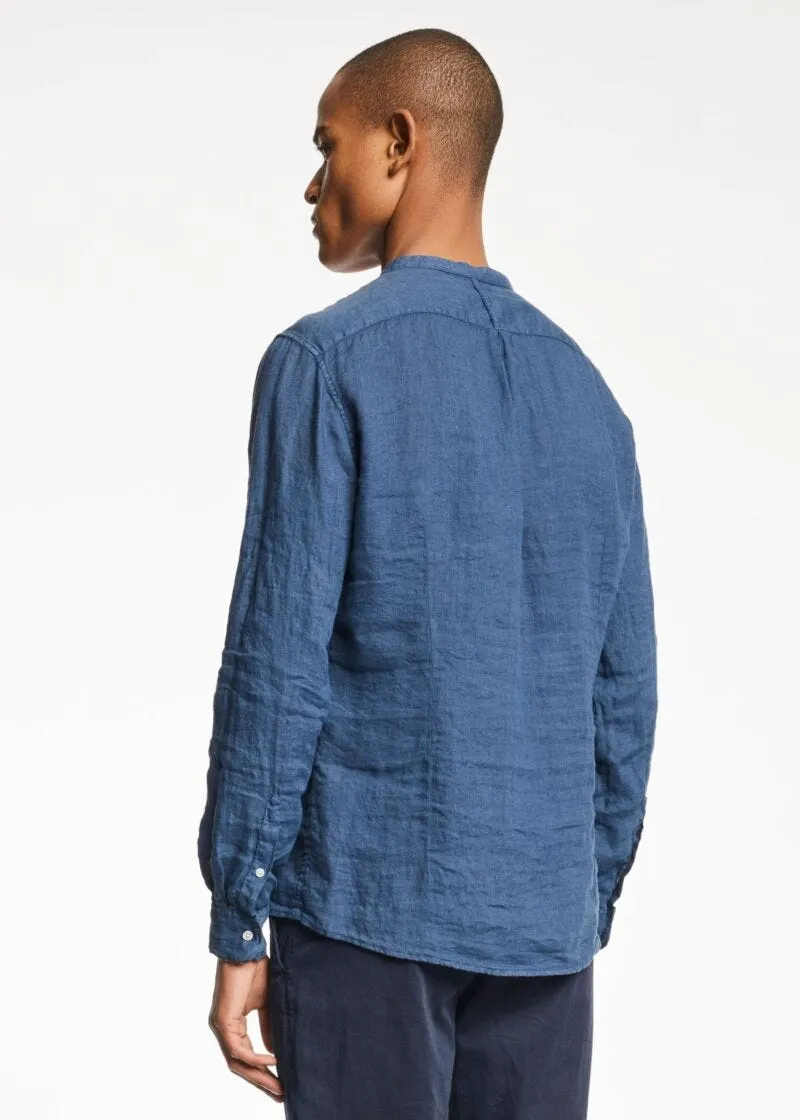 Camicia con collo alla coreana