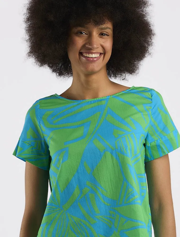 Camicia Manica Corta Emme - Verde Turchese