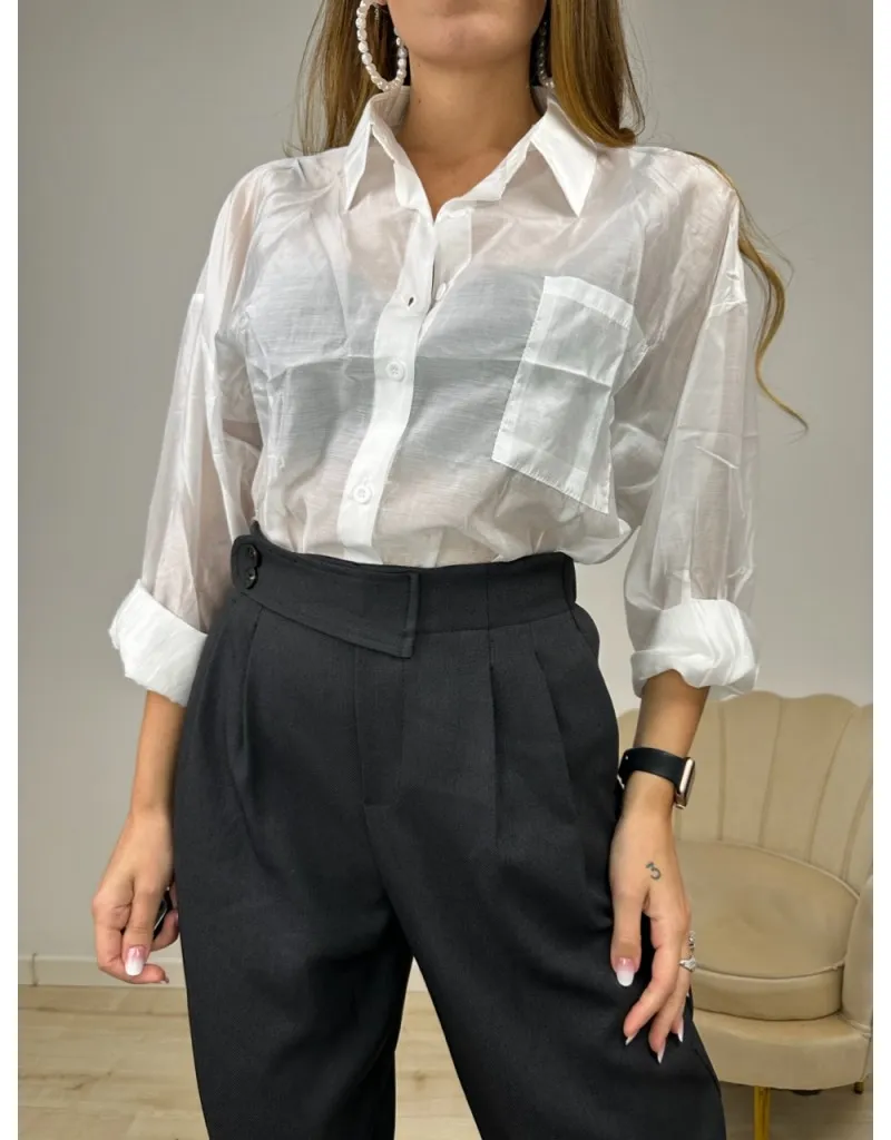 CAMICIA SOLE BIANCA