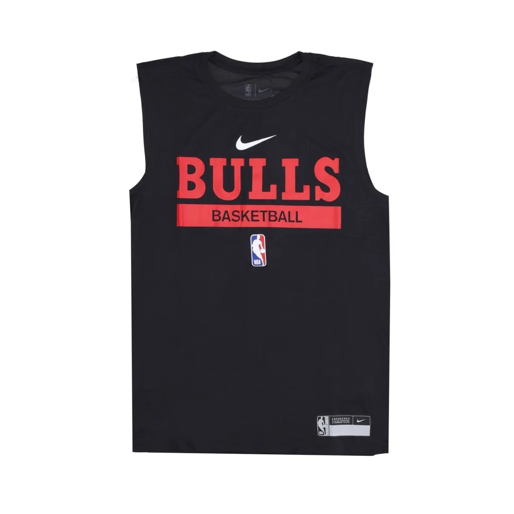 canotta uomo nba dri-fit practice tank chibul BLACK