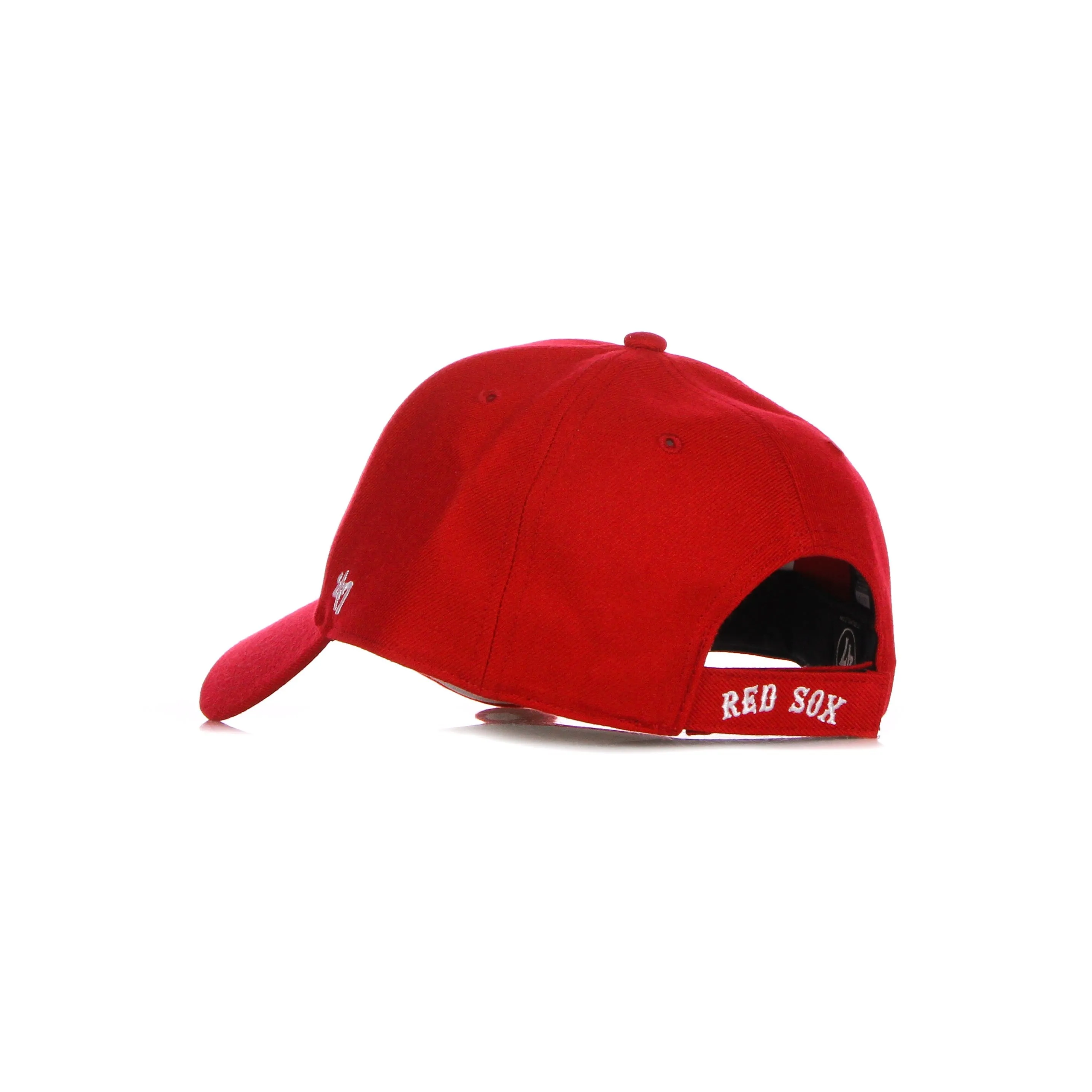 Cappellino Visiera Curva Uomo Mlb Mvp Bosred Red/white