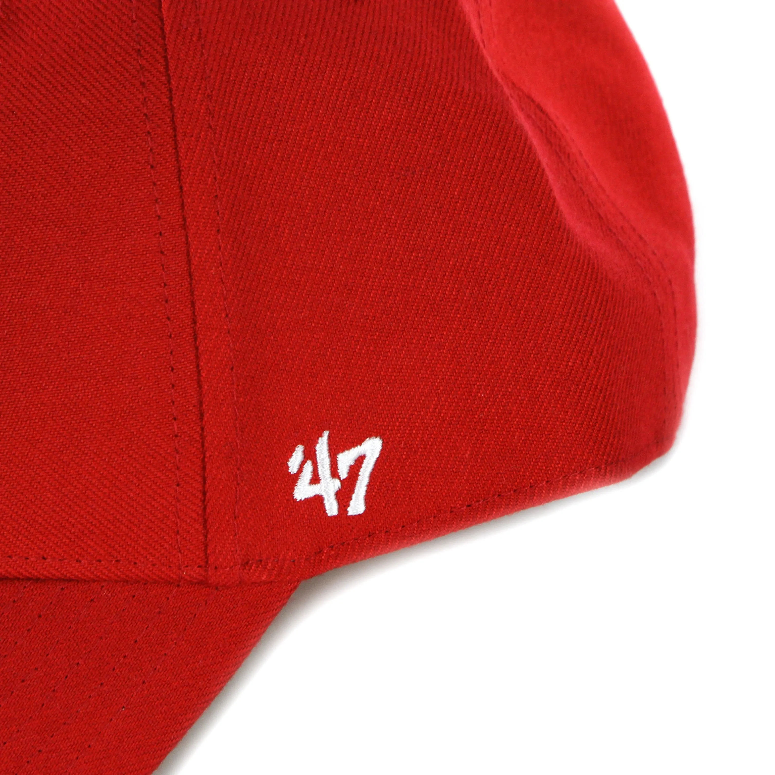 Cappellino Visiera Curva Uomo Mlb Mvp Bosred Red/white