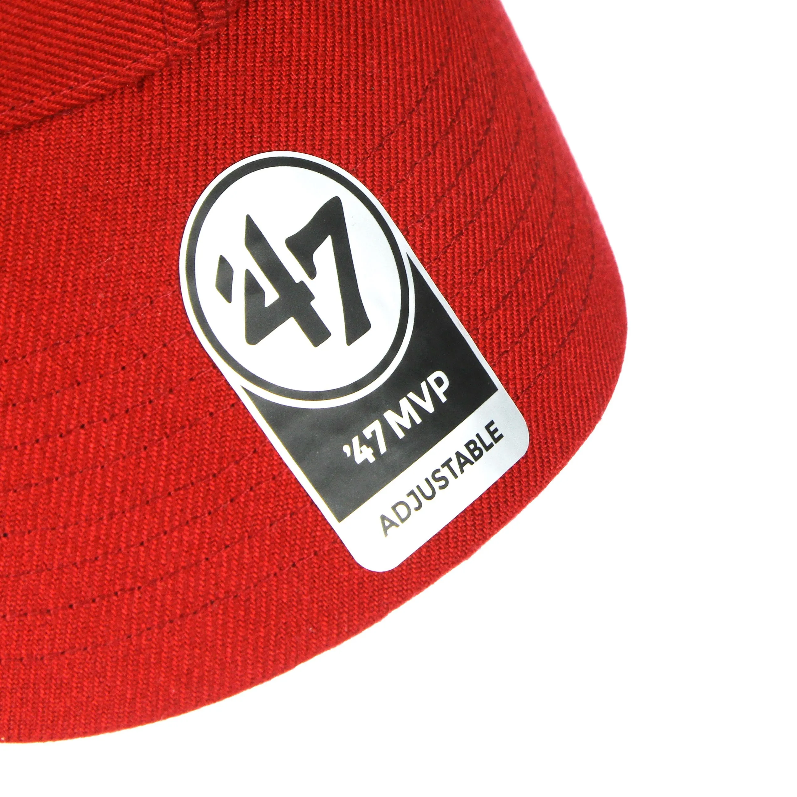 Cappellino Visiera Curva Uomo Mlb Mvp Bosred Red/white