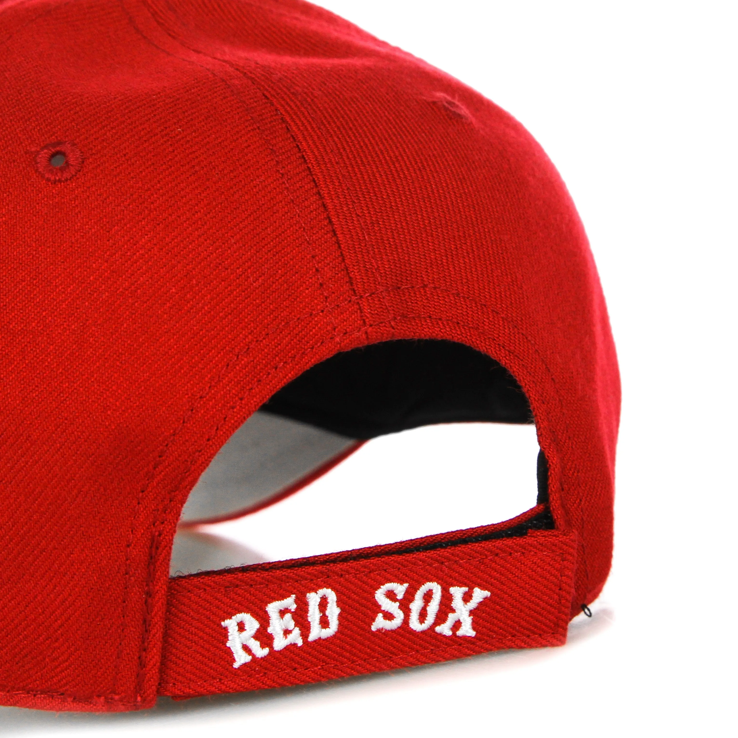 Cappellino Visiera Curva Uomo Mlb Mvp Bosred Red/white