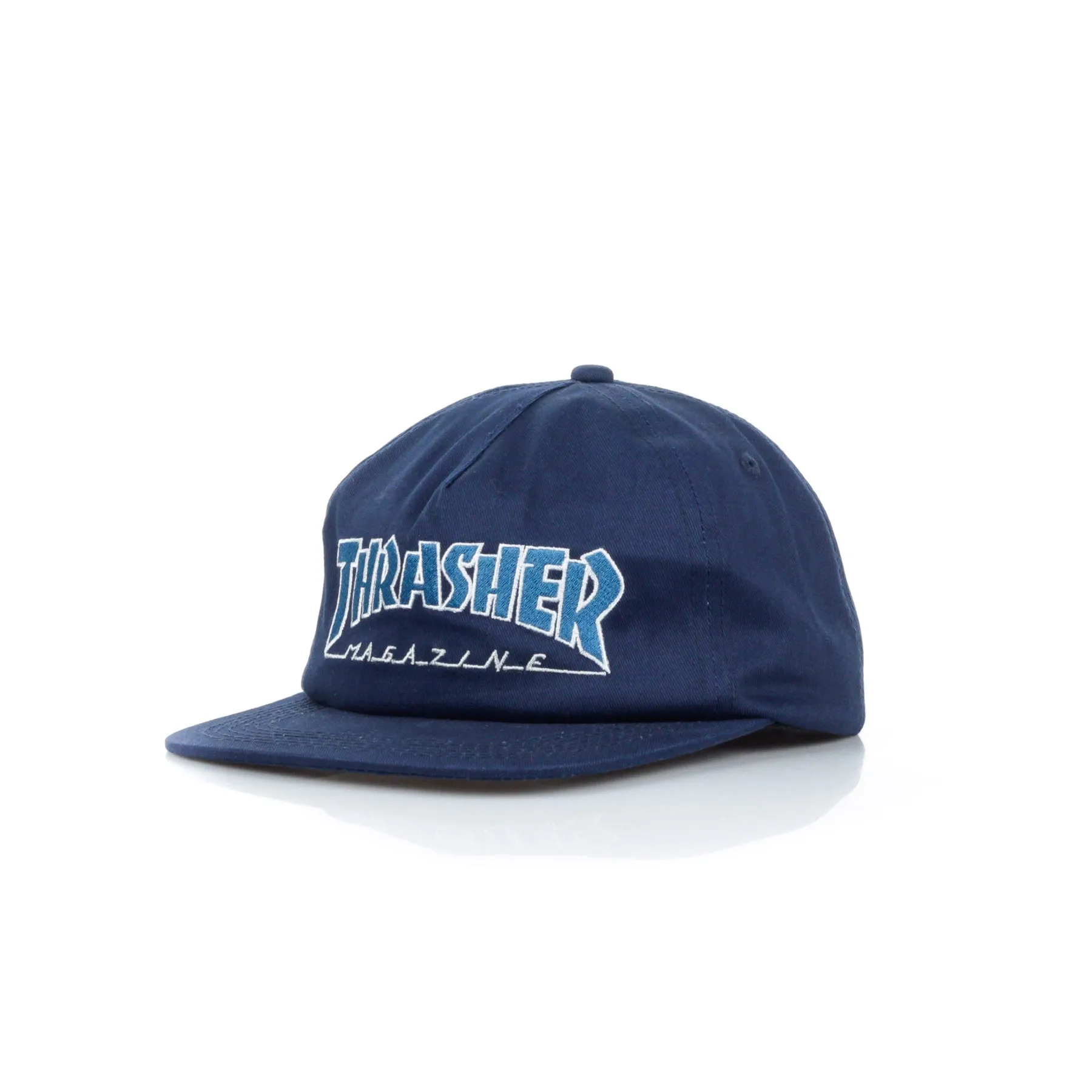 Cappellino Visiera Piatta Uomo Outlined Snapback Navy/grey