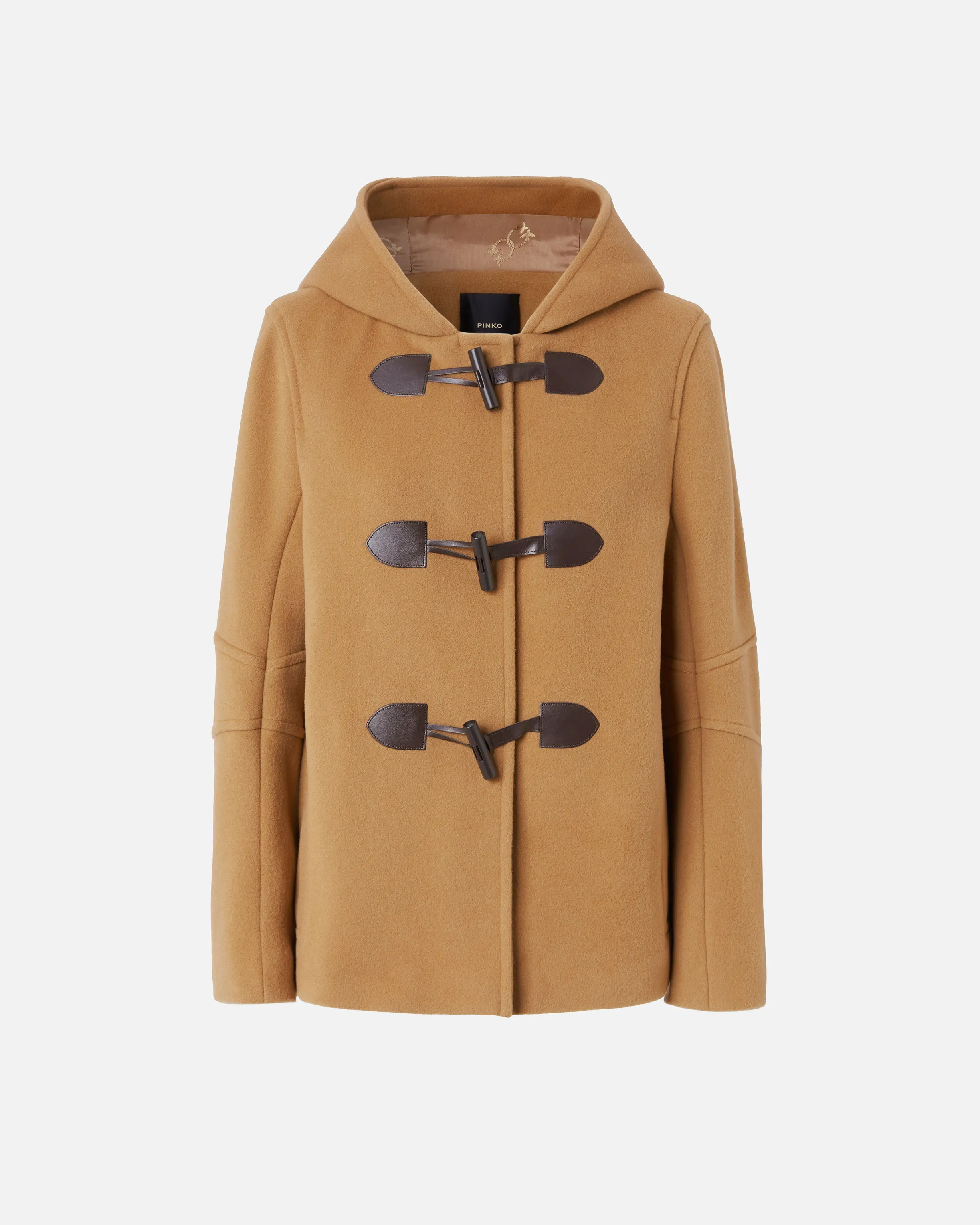  Cappotto corto Montgomery con alamari    