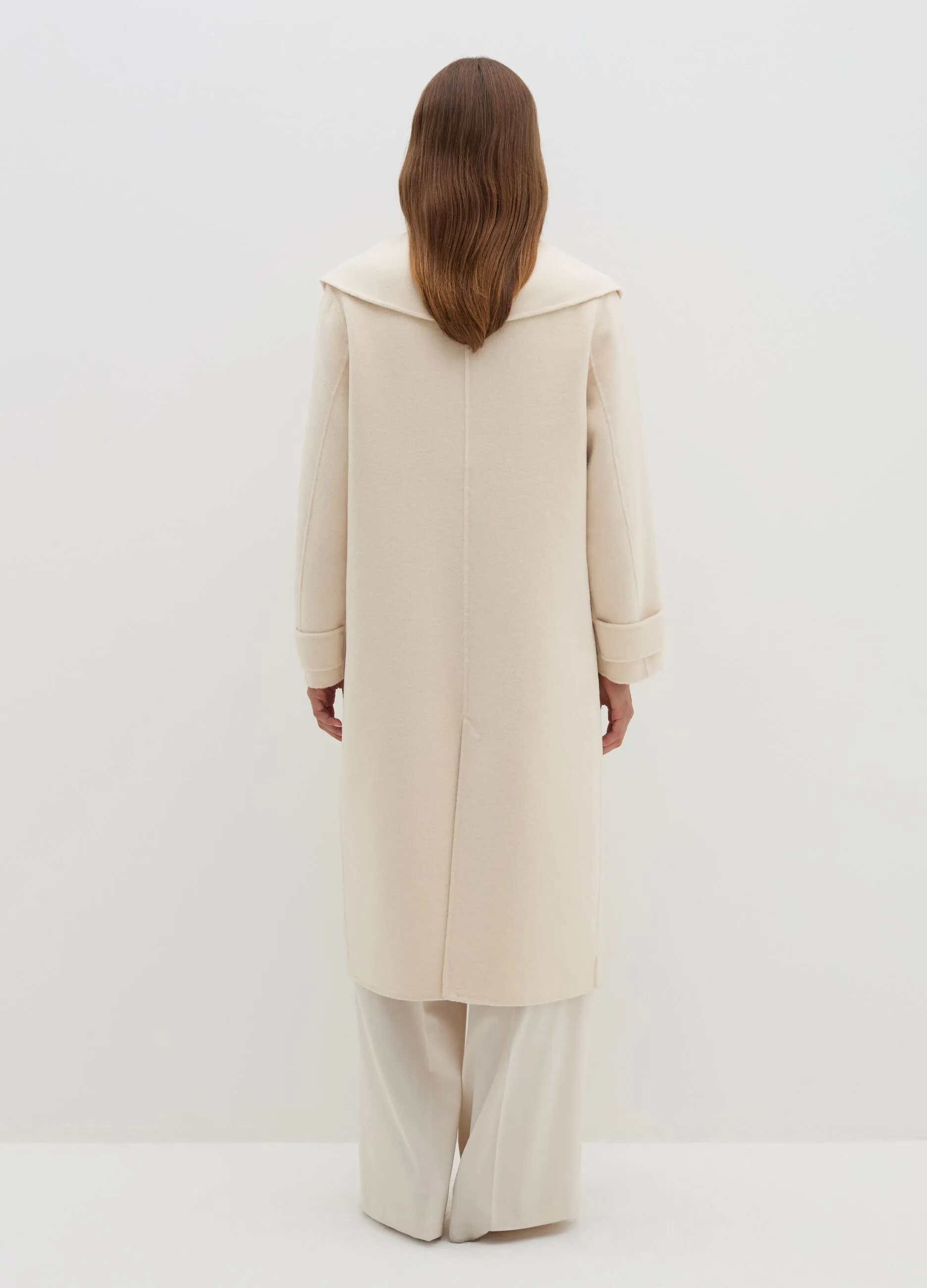 Cappotto lungo doppiopetto