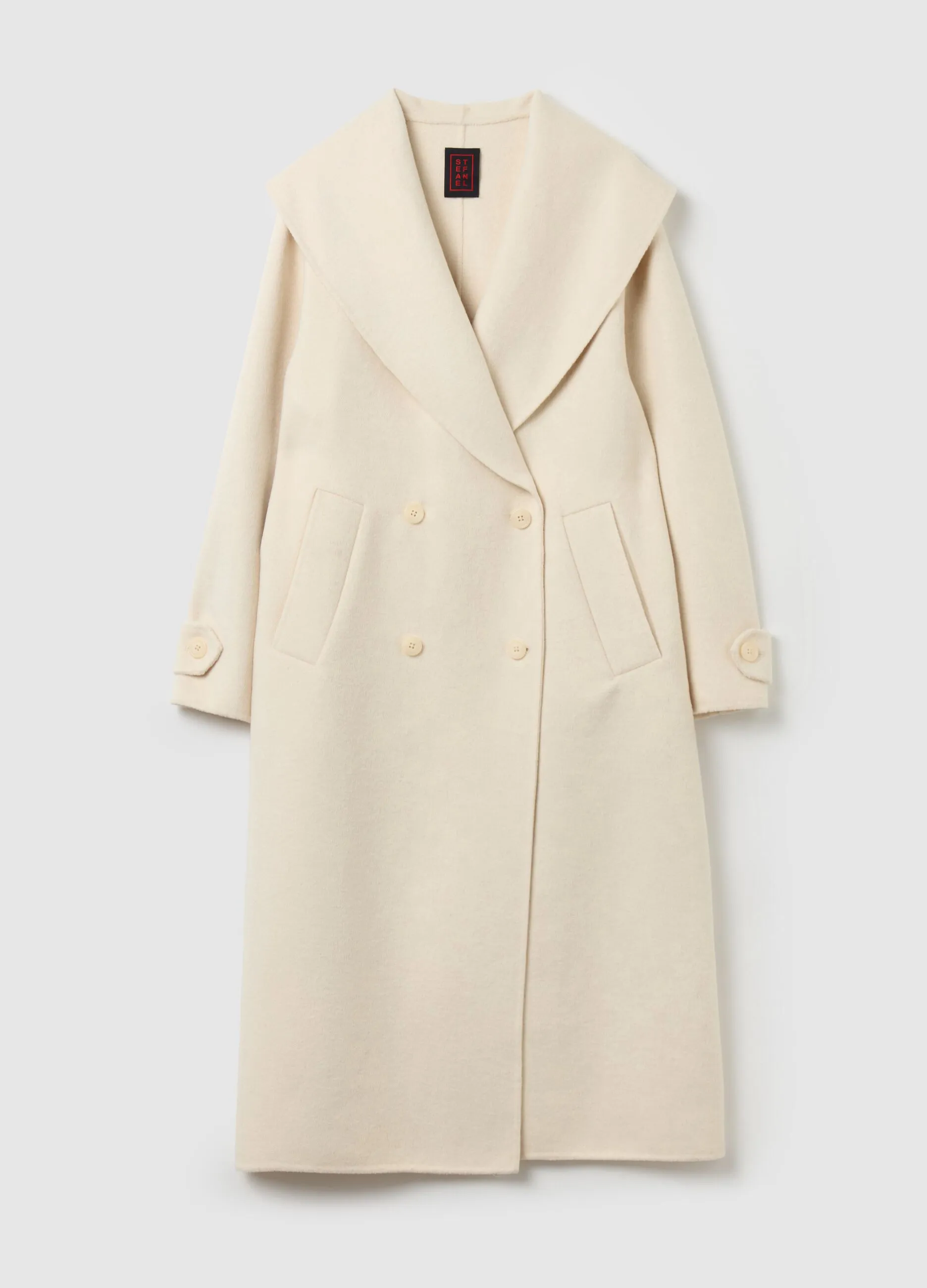 Cappotto lungo doppiopetto